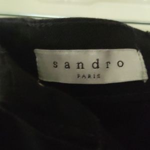 Sandro black jeans